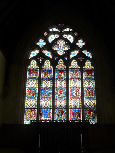 East window at All Saints